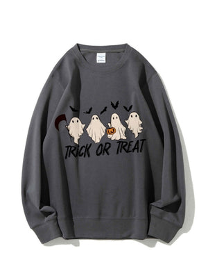 Halloween Pullover Printed Sweatshirt