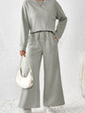 Liber Spring Women's Splicing Diamond 2-piece Sets