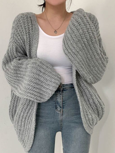 Solid Color Cardigans