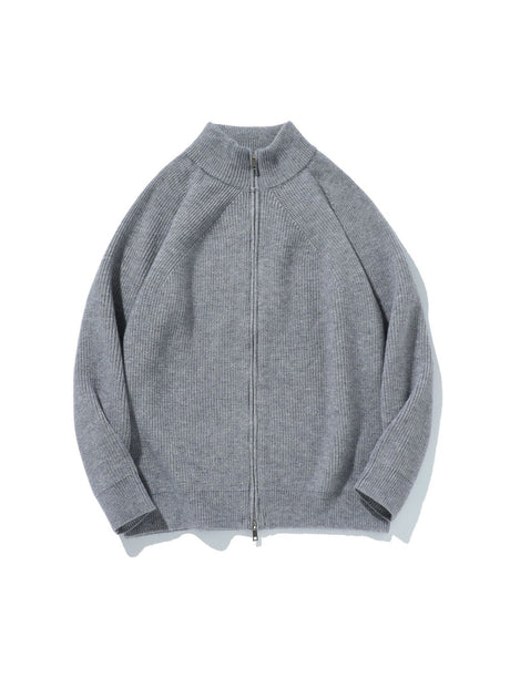 Minimalist Style Leisure Loose Stand Collar Cardigans