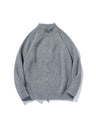 Minimalist Style Leisure Loose Stand Collar Cardigans