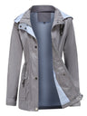 Removable Cap Water Proof Pocket Hooded Jackets