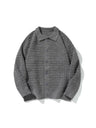 Old Money Style Cleanfit Retro Cardigan Sweater
