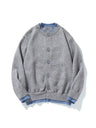 Retro Fake Two Pieces Loose Cardigans