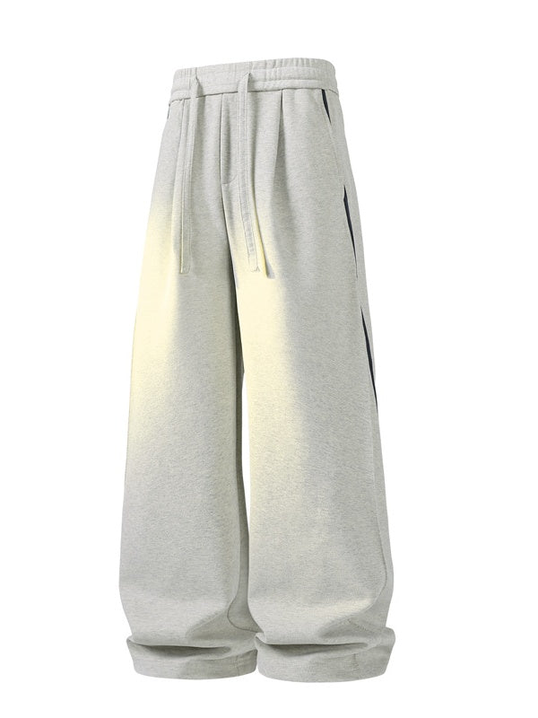 Liber Autumn Neutral wear Patch decoration Solid Color Pants