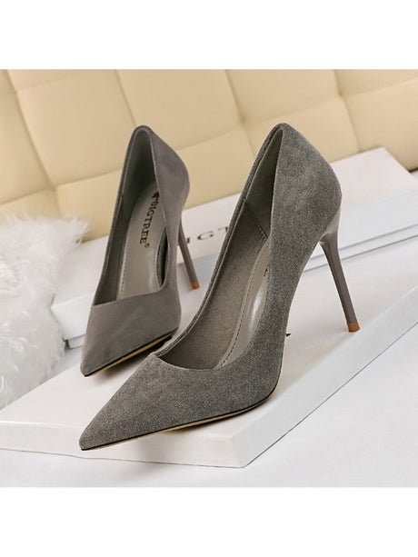 Liber Spring and autumn women's high heels