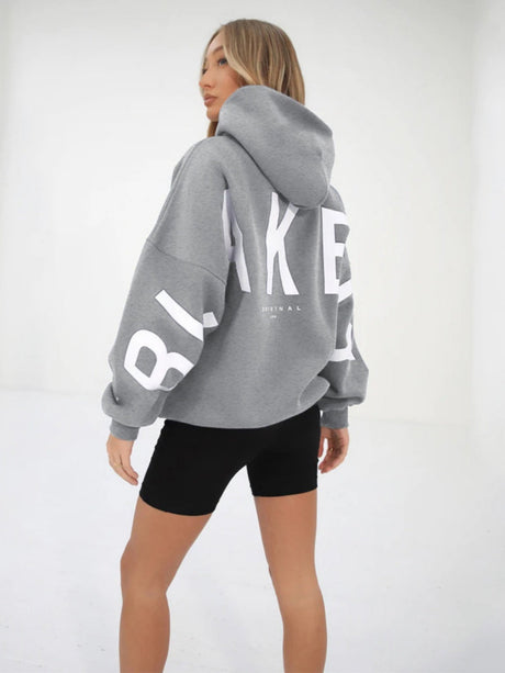 Liber Autumn Women's Letter Sweatshirts&Hoodies