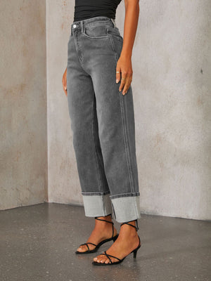 Liber Spring Women's Old Jeans