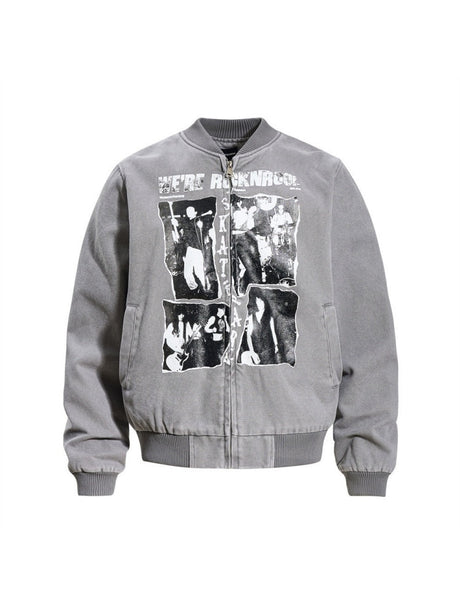 Liber Autumn Neutral wear Printed Jackets