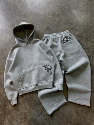 Embroidered Hoodie & Sweatpants 2-piece Sets