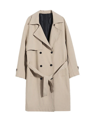 Double-breasted Mid-length Trench Coats