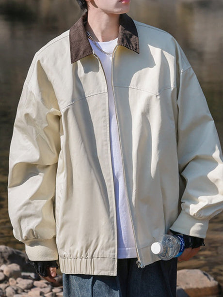 Liber Autumn Neutral wear Contrasting colors Jackets