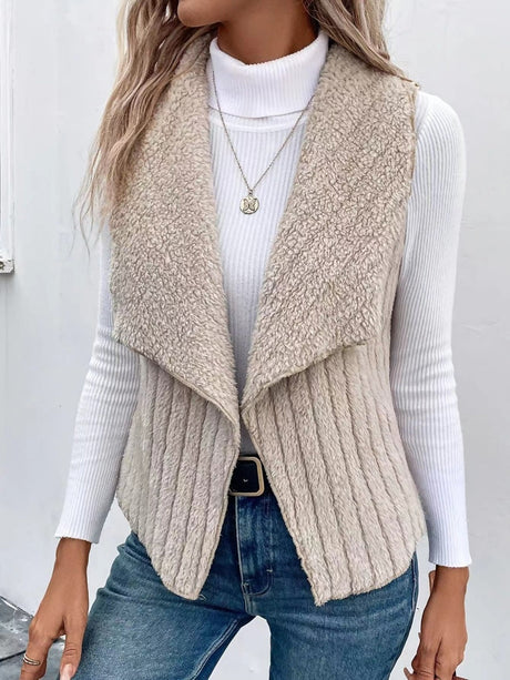 Simple Sleeveless All-match Solid Color Vests