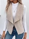 Simple Sleeveless All-match Solid Color Vests