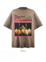 Liber Summer Neutral Printed Pattern T-shirts