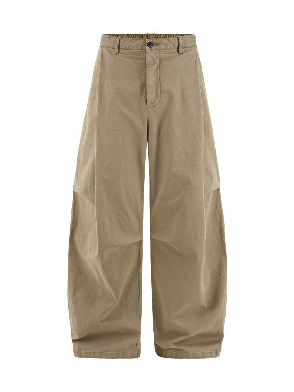 Liber Autumn Neutral wear Solid Color Pants
