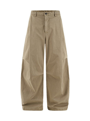 Liber Autumn Neutral wear Solid Color Pants