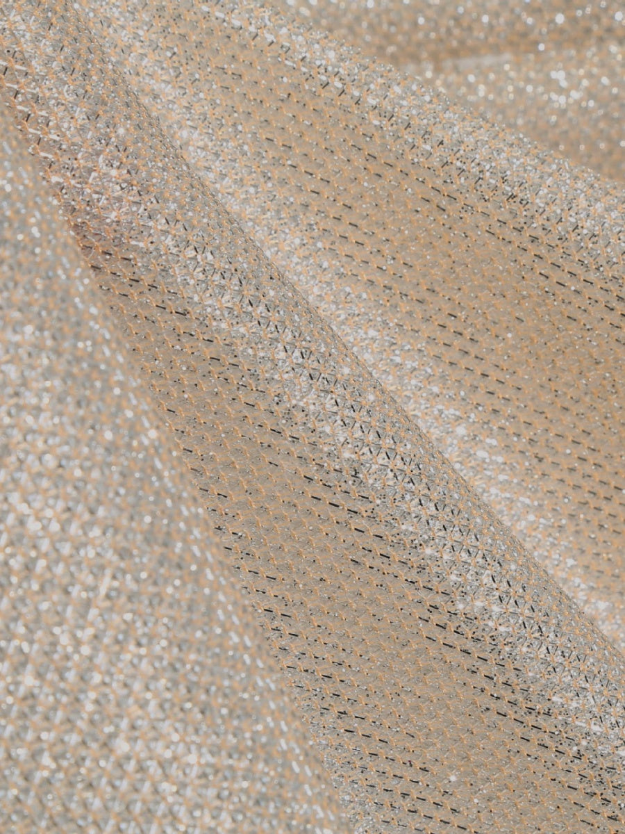 Ruffled One-shoulder Dress Sequins Maxi Dresses