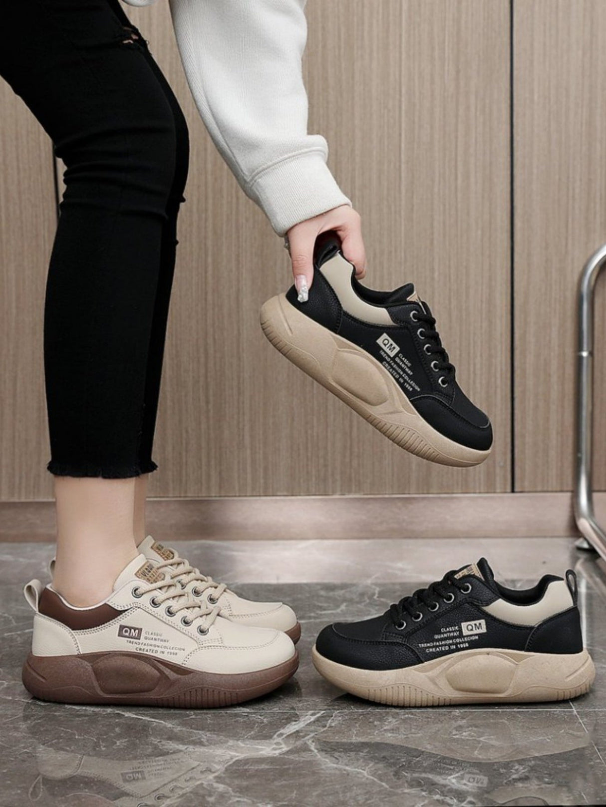 Women's Thick-soled Casual Sneakers