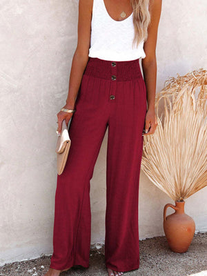 Hit Loose-fit Leisure Vacation Scratches Pants