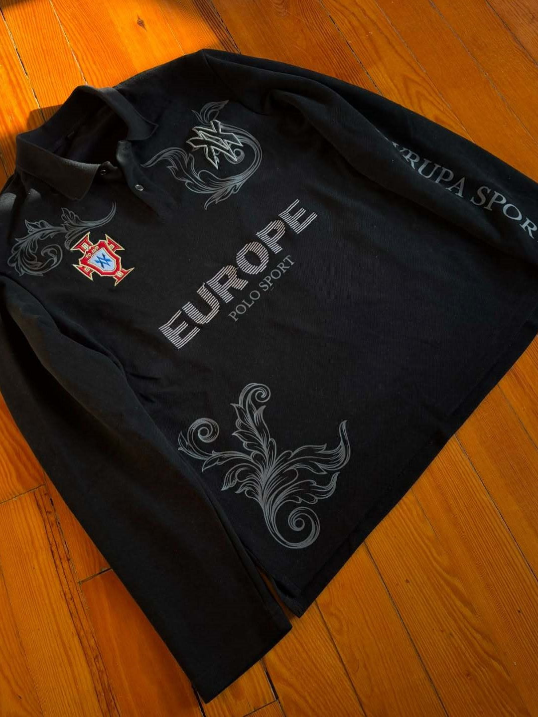 Liber Autumn Neutral wear 3D pattern 3D effects Polo Shirts