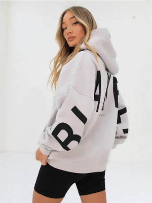 Liber Autumn Women's Letter Sweatshirts&Hoodies