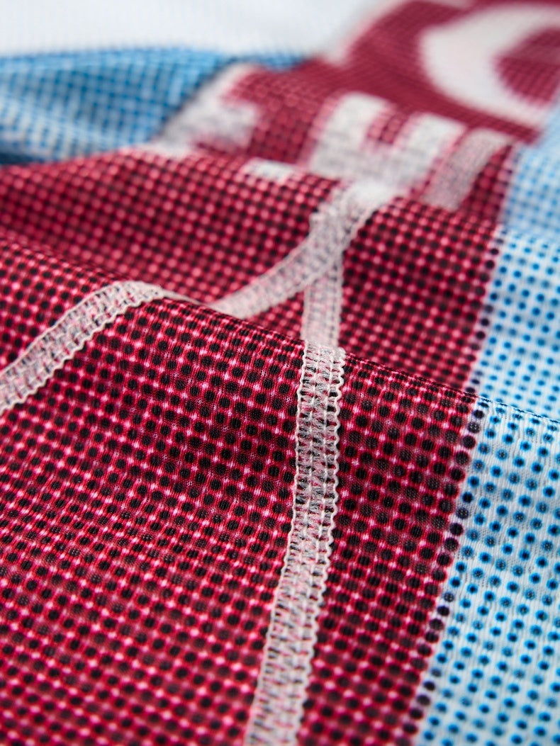 Patchwork Jersey Retro T-shirts
