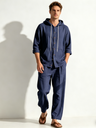 Leisure Flax Beach Hooded Set 2-piece Sets