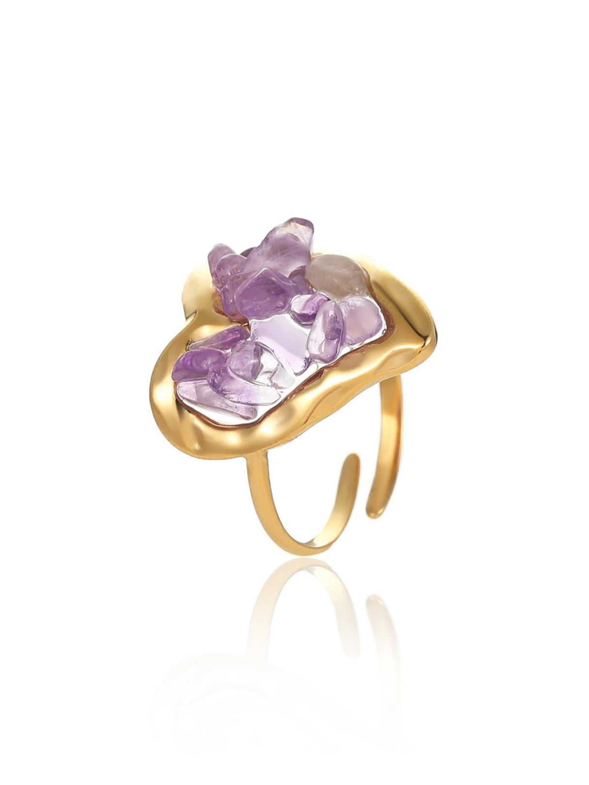 Colorful Heart Ring