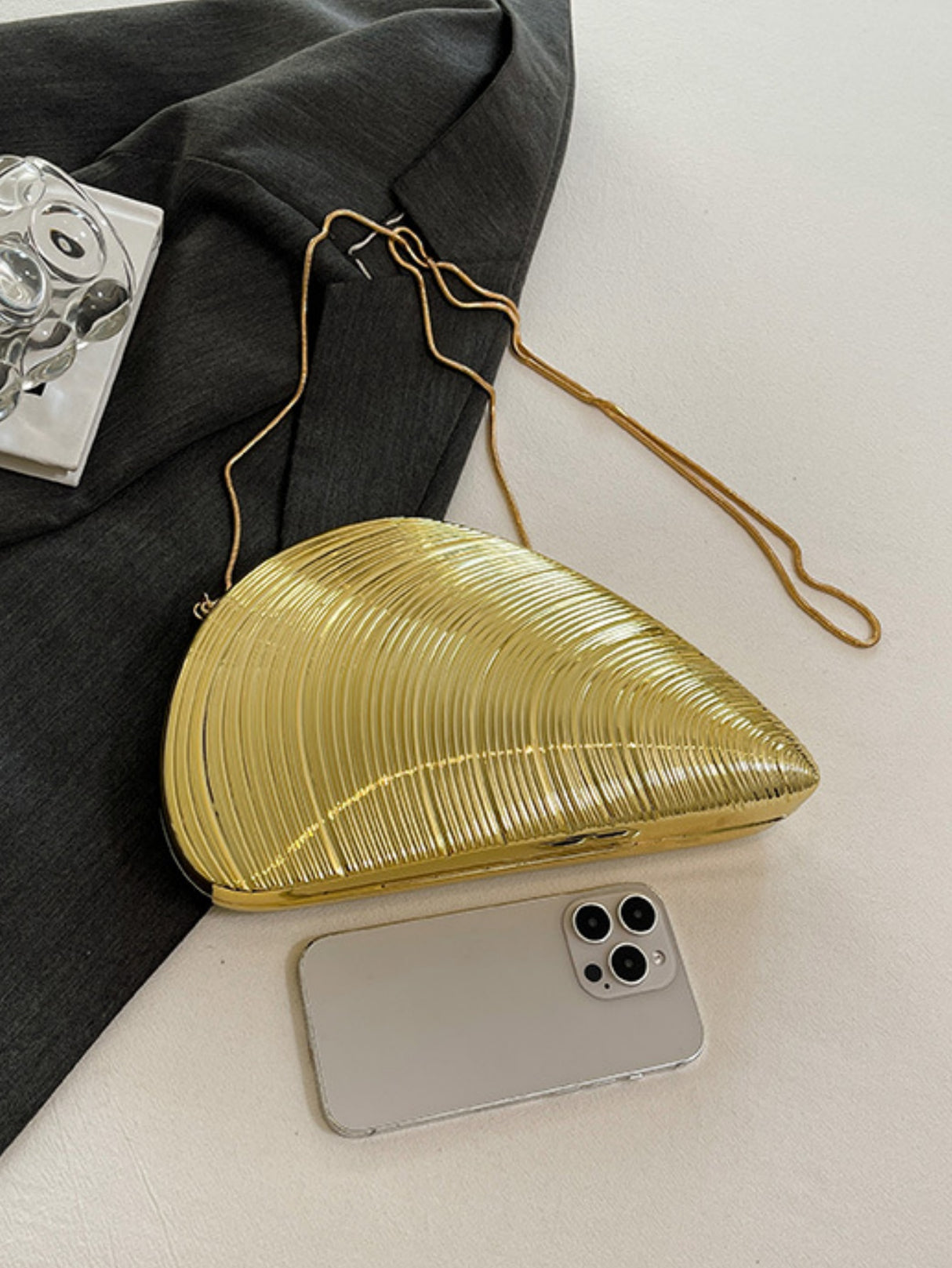 Creative Seashell Acrylic Evening Bag