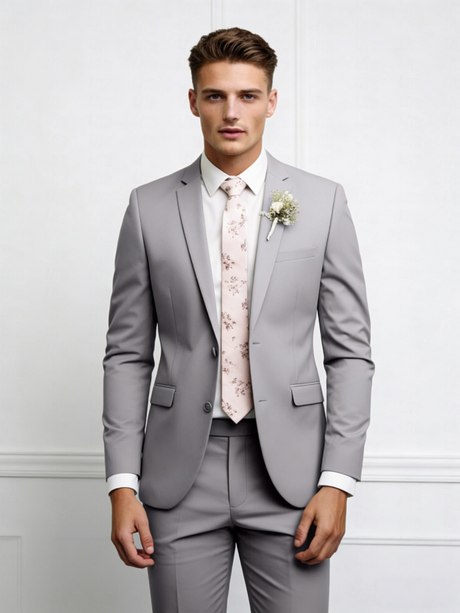 Slim-fit Wedding Suit 3-piece Sets Set
