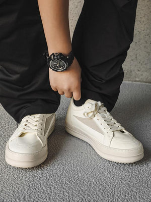 Color-blocked Casual Sneakers