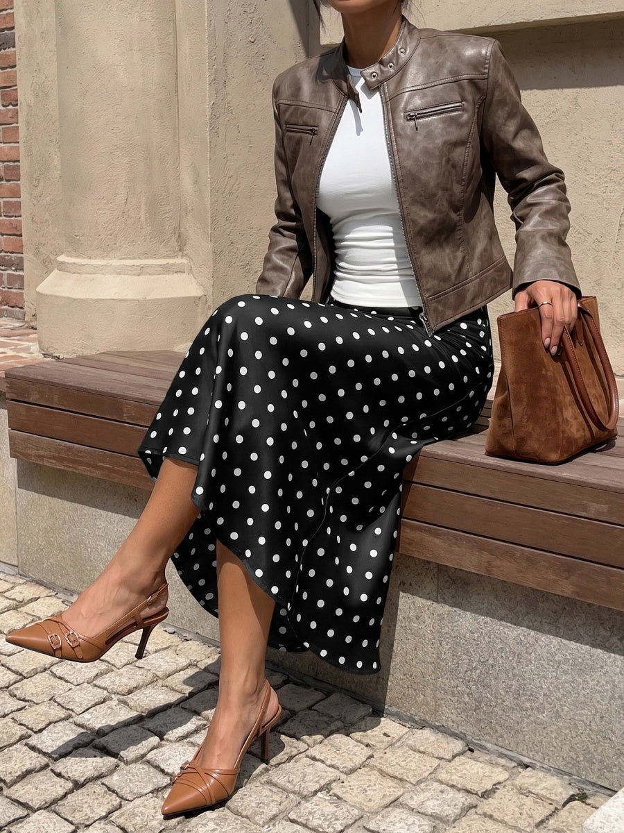 Fish Tail Polka Dots Polka Dots Skirts