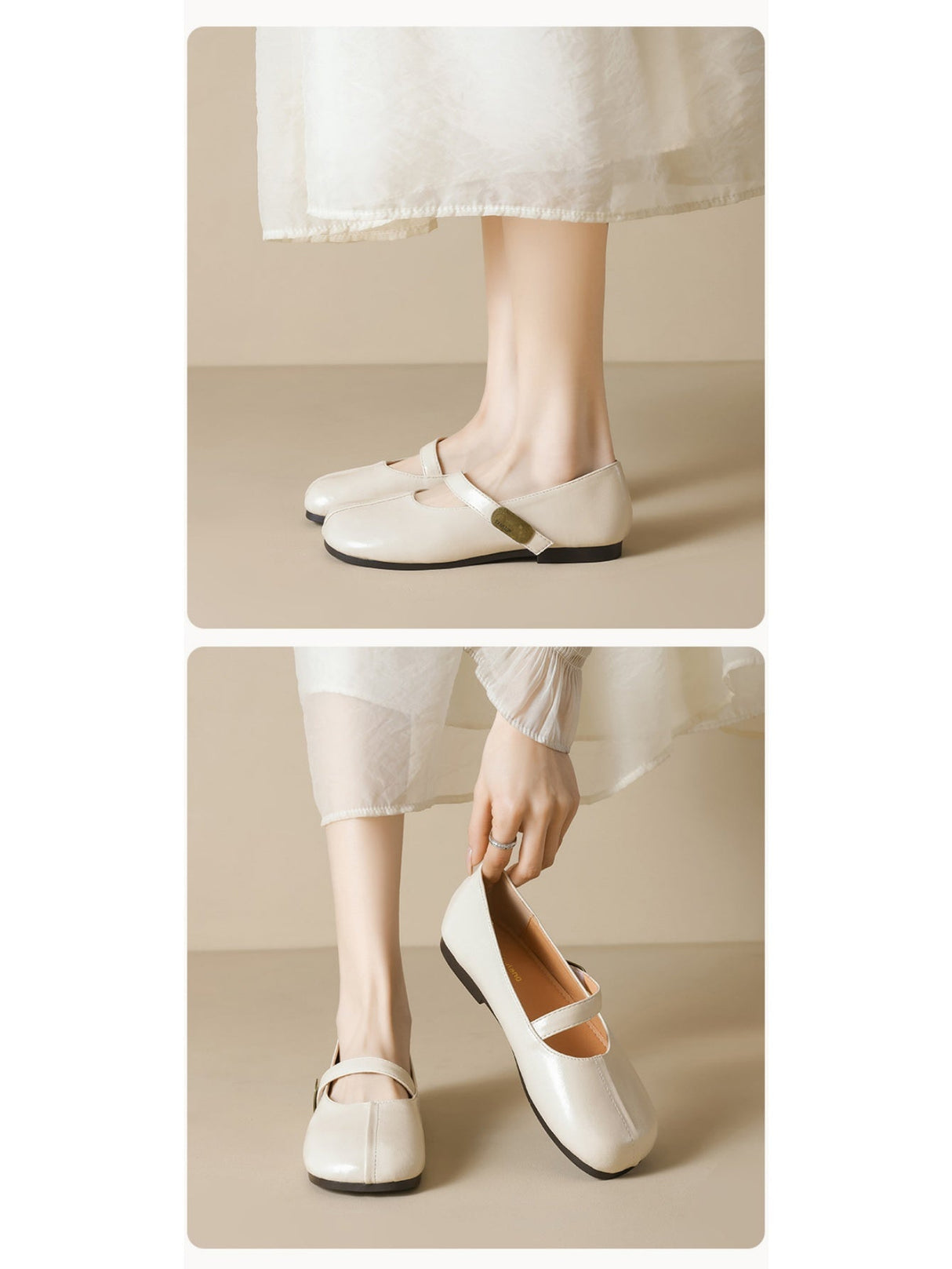 Liber Spring and Autumn Women's Mary Jane Shoes