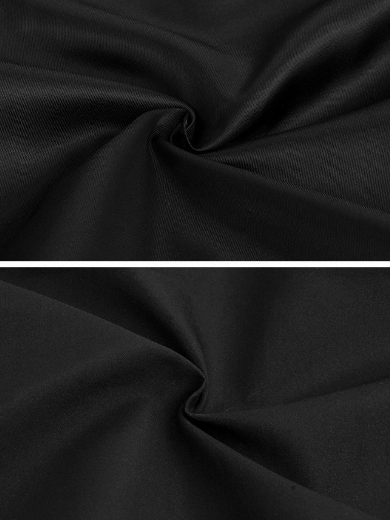 Stand Collar Letter Embroidery Ribbon Contrasting Colors Zipper Jackets