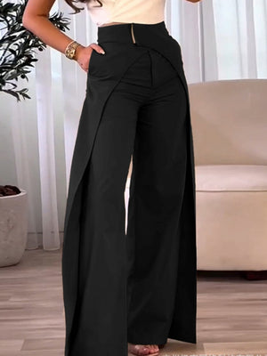 Staggered Design Leisure Commuting Versatile Pants