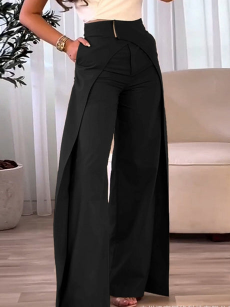 Staggered Design Leisure Commuting Versatile Pants