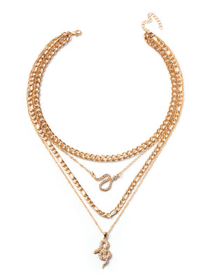 Snake Pendant Necklace