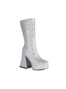 Sequined Platform High-heeled Fashion Mid-calf Boots
