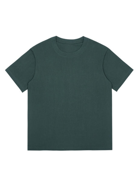 Loose-fit Leisure Solid Color T-shirts