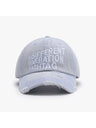 Letter Embroidery Washed Baseball Caps