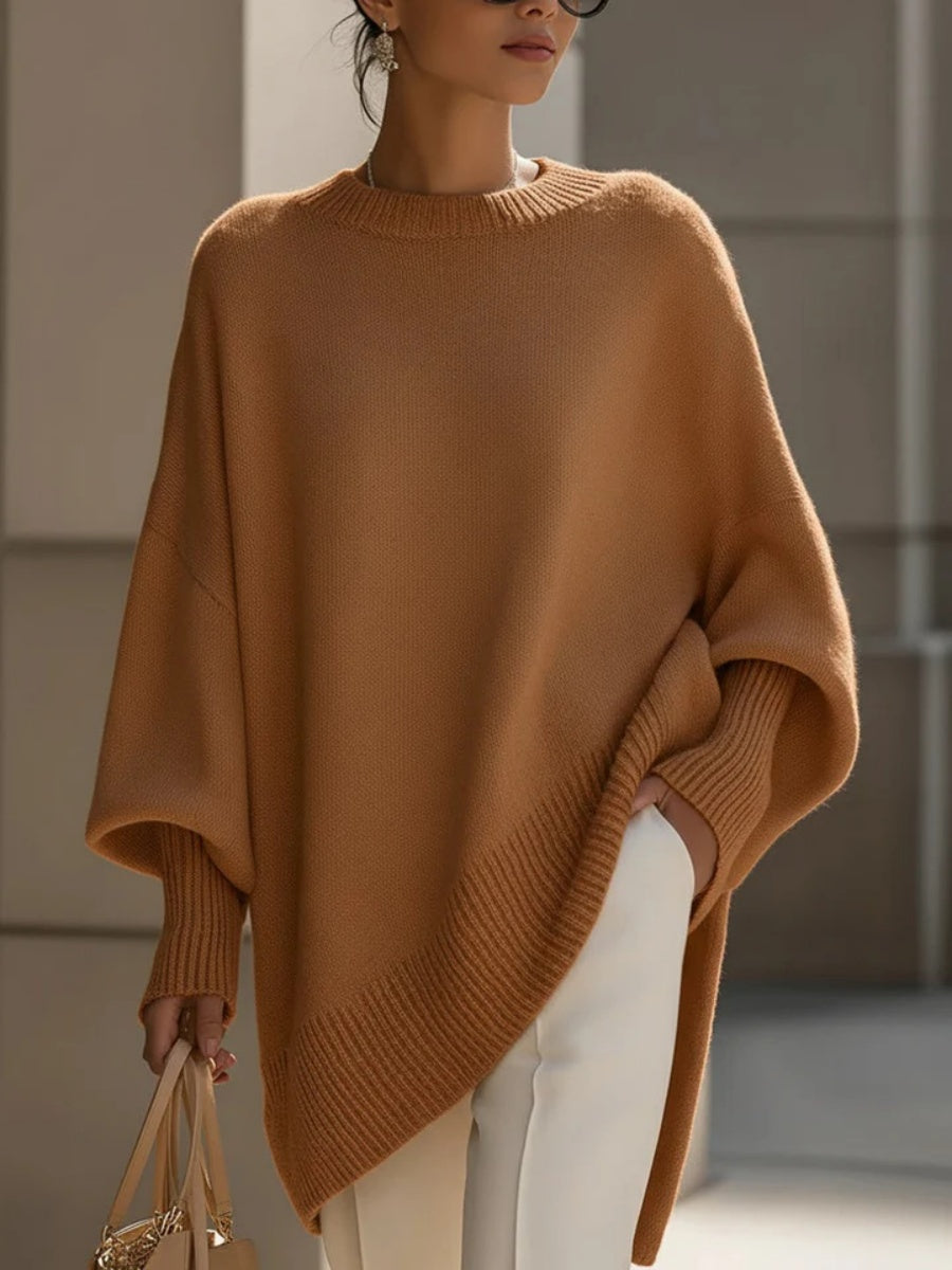 Loose-fit Lazy Longline Knitwear Sweaters