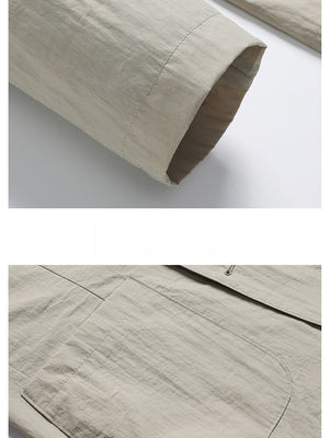 Business Single-Breasted Suit Jacket