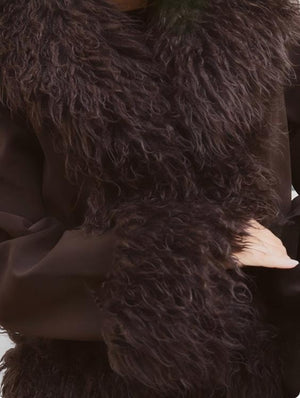 Fur Patchwork Jacket