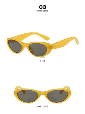 Full-frame Cat-eye Sunglasses
