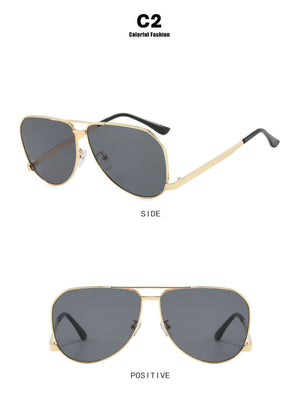 Oversized, Irregularly Shaped Sunglasses