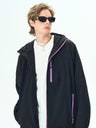 Outdoor Water Proof Loose All-match Hooded Sports Jacket