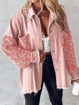 Pailletten, Knöpfe, Jeansjacken