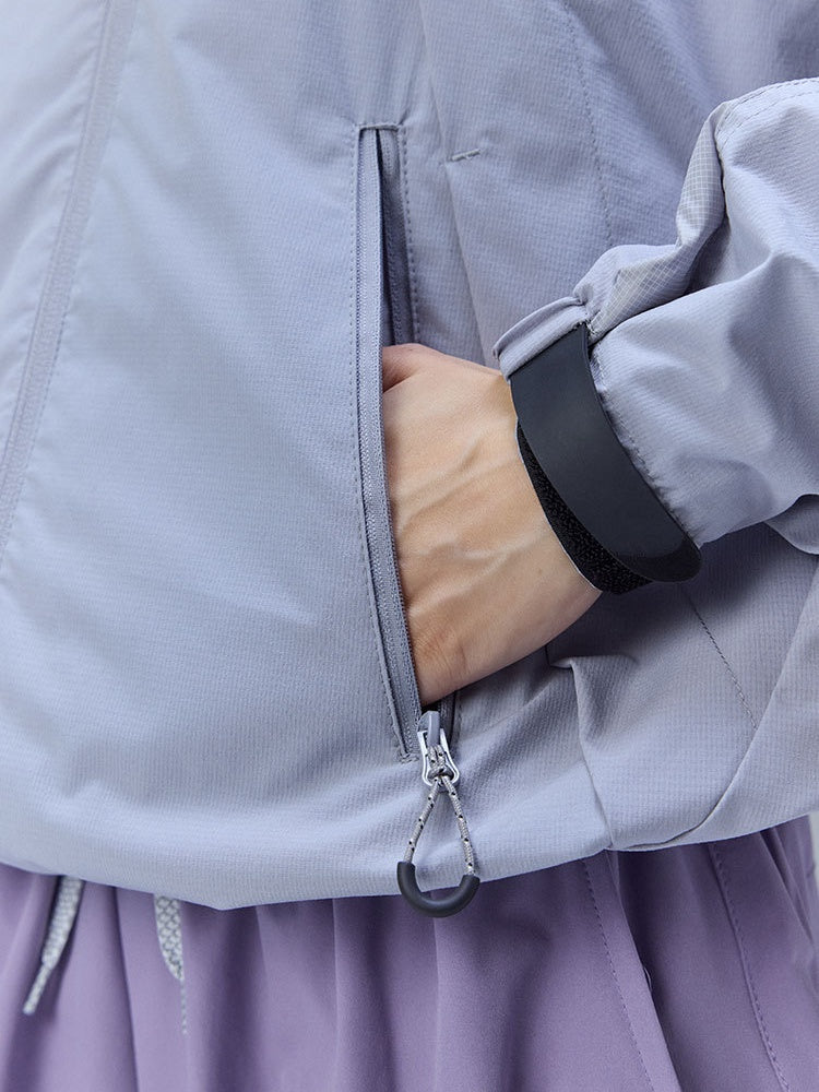 Water-repellent Patchwork Windbreakers