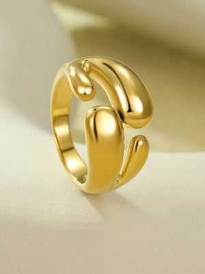 Solid Color Geometric Ring
